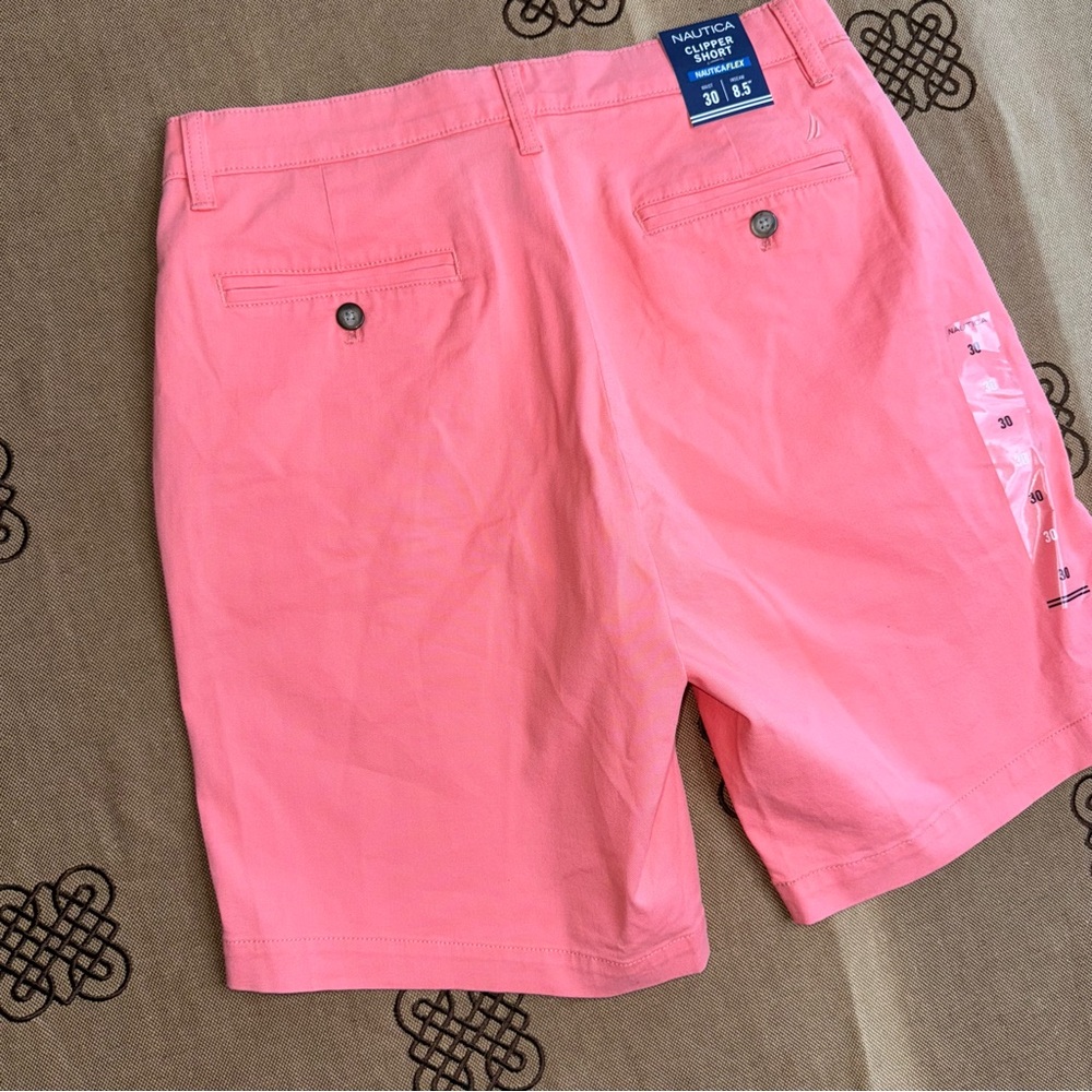 NAUTICA NWT! Men'S 8.5" Clipper Classic Fit Flex Short Size 30 - Picture 10 of 13
